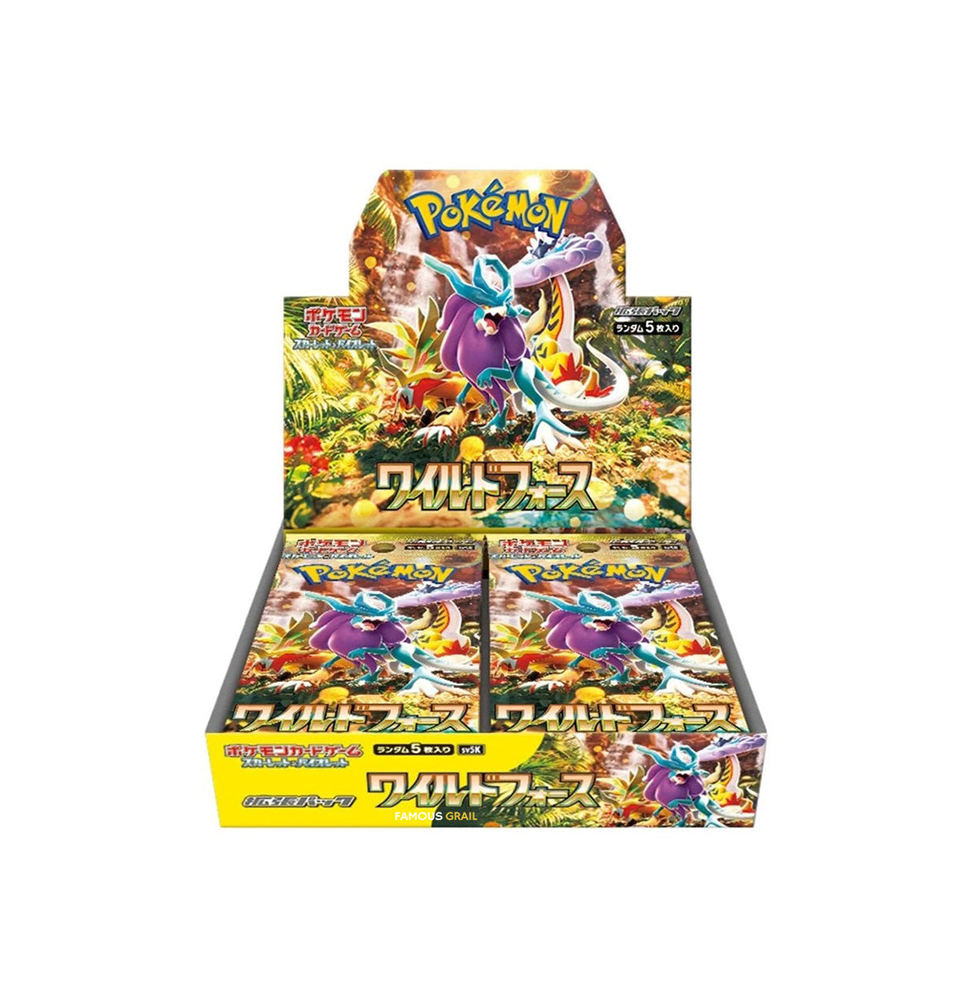 Karetní hra Pokémon TCG: Wild Force Booster Box - japonský