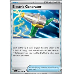 Electric Generator (PAF 079) - RH