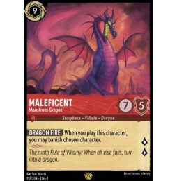 Maleficent - Monstrous Dragon 113 - unfoil - The First Chapter