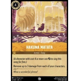 Hakuna Matata 27 - unfoil - The First Chapter