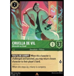 Cruella De Vil - Miserable As Usual 72 - foil - The First Chapter