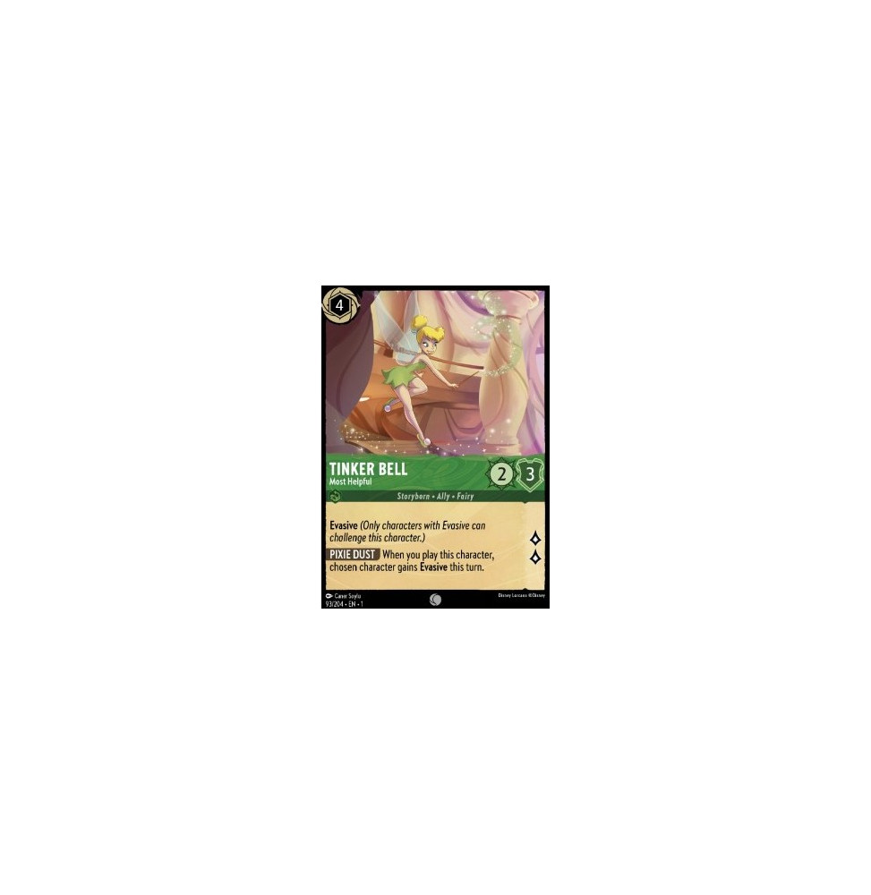 Tinker Bell - Most Helpful 93 - foil - The First Chapter