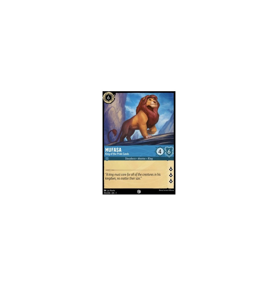 Mufasa - King of the Pride Lands 155 - foil - The First Chapter