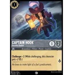 Captain Hook - Forceful Duelist 174 - foil - The First Chapter