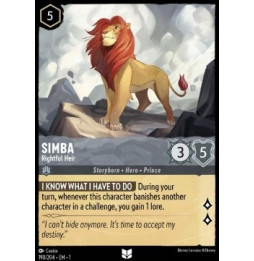 Simba - Rightful Heir 190 - unfoil - The First Chapter