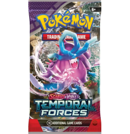 Karetní hra Pokémon TCG: Scarlet & Violet Temporal Forces - Booster (10 karet)