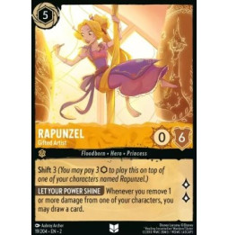 Rapunzel - Gifted Artist 19 - unfoil - Rise of the Floodborn