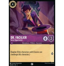 Dr. Facilier - Savvy Opportunist 38 - foil - Rise of the Floodborn