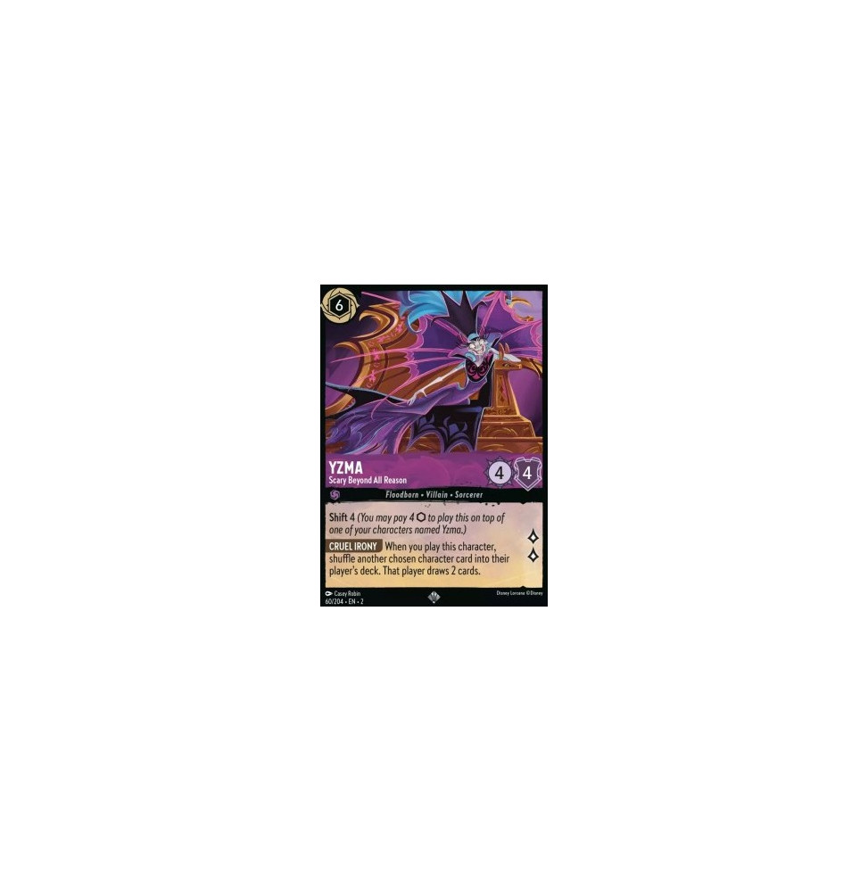 Yzma - Scary Beyond All Reason 60 - unfoil - Rise of the Floodborn