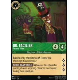 Dr. Facilier - Fortune Teller 79 - unfoil - Rise of the Floodborn