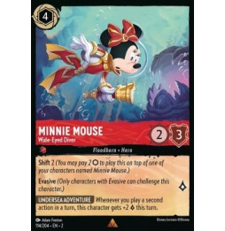 Minnie Mouse - Wide-Eyed Diver 114 - unfoil - Rise of the Floodborn
