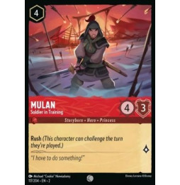 Mulan - Soldier in Training 117 - foil - Rise of the Floodborn