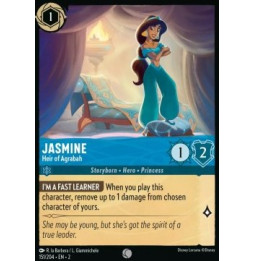 Jasmine - Heir of Agrabah 151 - unfoil - Rise of the Floodborn