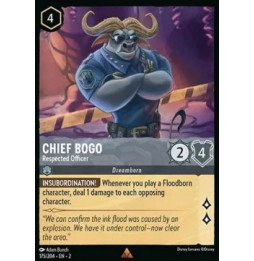 Chief Bogo - Respected Officer 175 - unfoil - Rise of the Floodborn