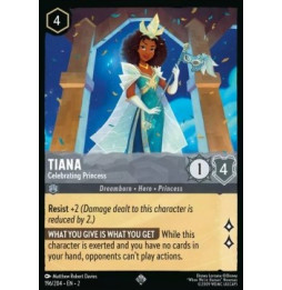 Tiana - Celebrating Princess 196 - unfoil - Rise of the Floodborn