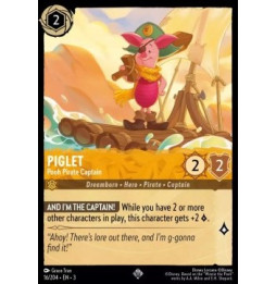 Piglet - Pooh Pirate Captain 16 - unfoil - Into the Inklands