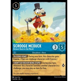 Scrooge McDuck - Richest Duck in the World (V.1) - unfoil - Into the Inklands