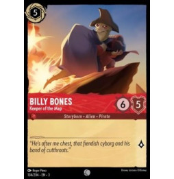 Billy Bones - Keeper of the Map 104 - foil - Into the Inklands