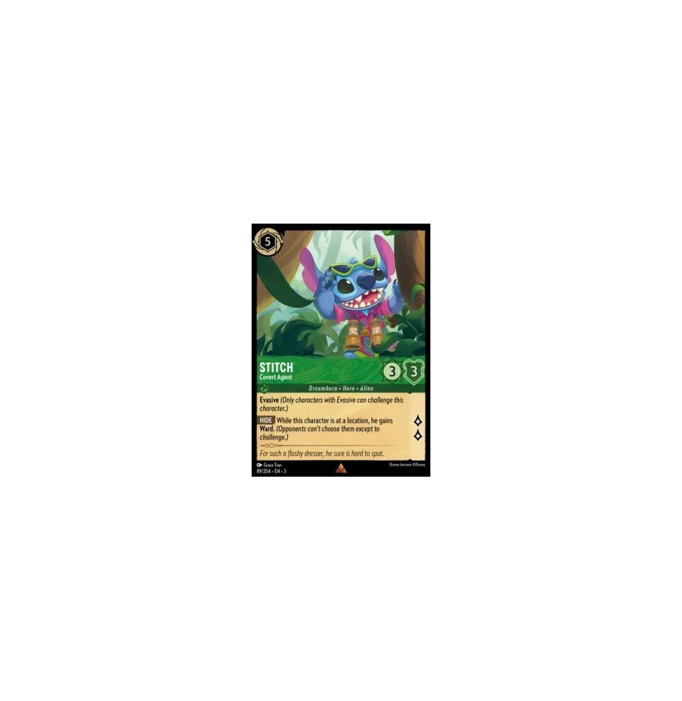 Stitch - Covert Agent 89 - foil - Into the Inklands