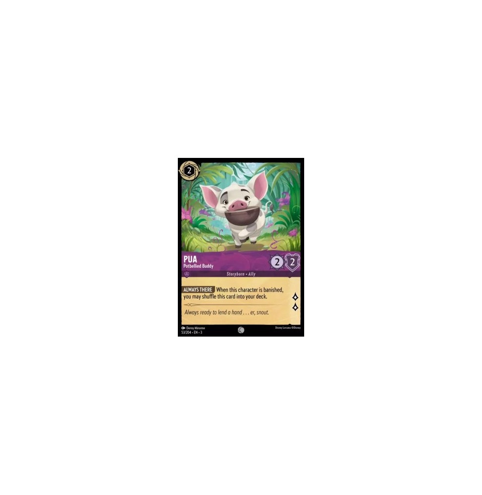 Pua - Potbellied Buddy 53 - foil - Into the Inklands