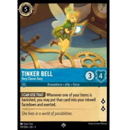 Tinker Bell - Very Clever Fairy 157 JUMBO KARTA - foil
