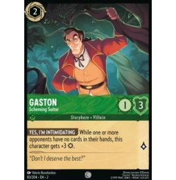 Gaston - Scheming Suitor 83 - foil - Rise of the Floodborn