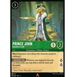 Prince John - Greediest of All