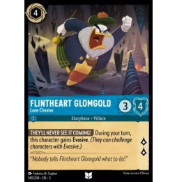 Flintheart Glomgold - Lone Cheater 140 - foil - Into the Inklands