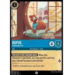 Rufus - Orphanage Cat 153 - foil - Into the Inklands