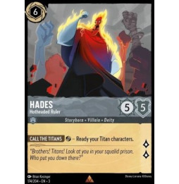 Hades - Hotheaded Ruler 174 - unfoil - Into the Inklands