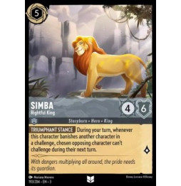 Simba - Rightful King 193 - unfoil - Into the Inklands