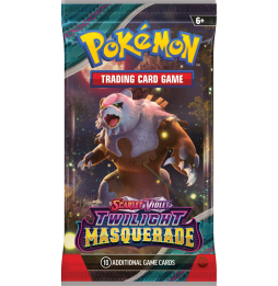 Karetní hra Pokémon TCG: Scarlet & Violet Twilight Masquerade - Booster (10 karet) (Předobjednávka 24.5.2024)