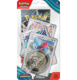 Karetní hra Pokémon TCG: S&V Twilight Masquerade - Premium Checklane Blister booster (Porygon-Z) (Předobjednávka 24.5.2024)