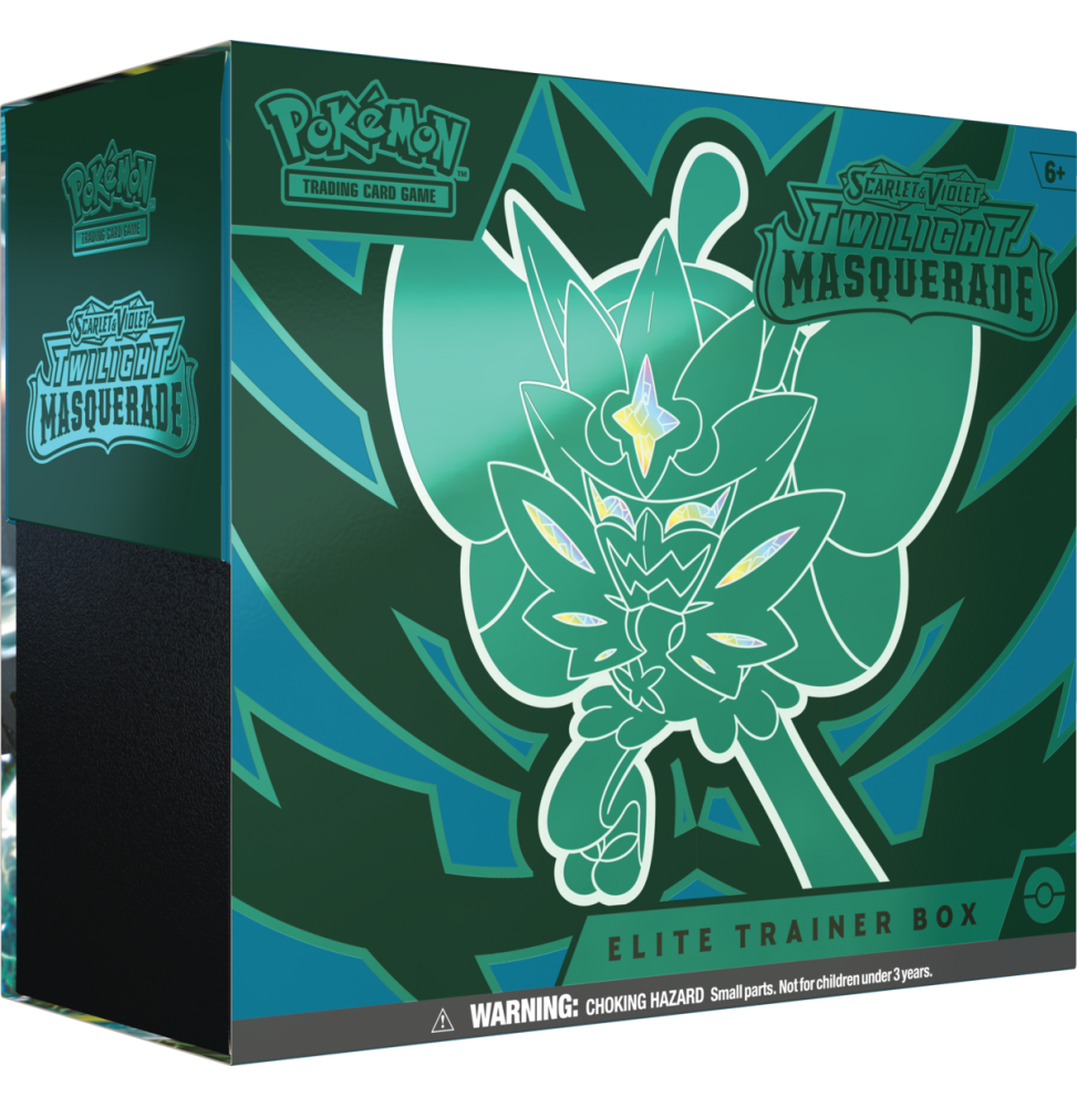 Karetní hra Pokémon TCG: Scarlet & Violet Twilight Masquerade - Teal Mask Ogerpon Elite Trainer Box (Předobjednávka 24.5.2024)