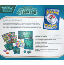 Karetní hra Pokémon TCG: Scarlet & Violet Twilight Masquerade - Teal Mask Ogerpon Elite Trainer Box (Předobjednávka 24.5.2024)