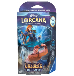 Karetní hra Lorcana: Ursula's Return - Sapphire / Steel Starter Deck (Předobjednávka 17.5.2024)