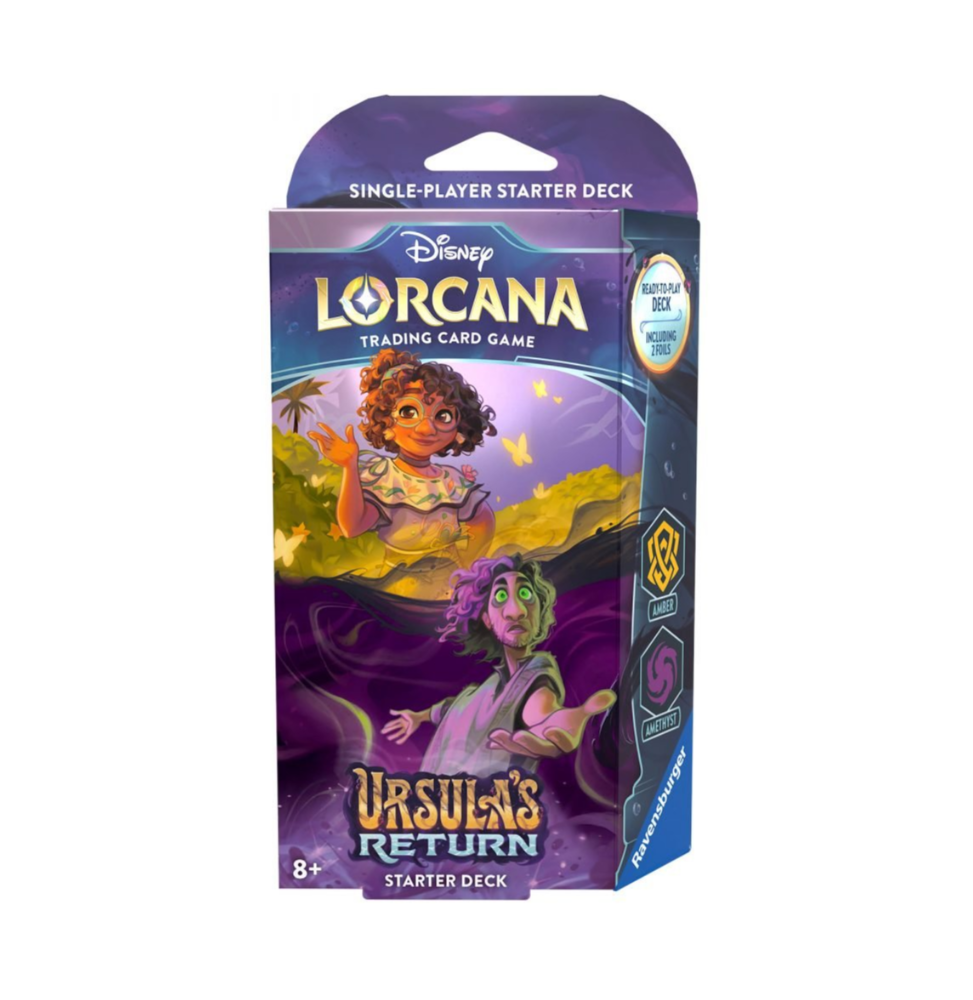 Karetní hra Lorcana: Ursula's Return - Amethyst / Amber Starter Deck (Předobjednávka 17.5.2024)