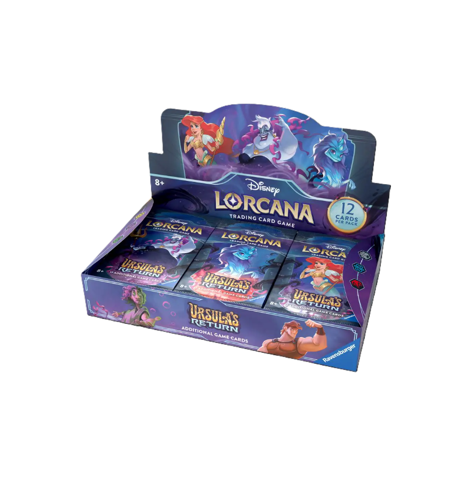 Karetní hra Lorcana: Ursula's Return - Booster Box (24 boosterů) (Předobjednávka 17.5.2024)